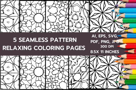 Download RELAXING PATTERN COLORING PAGES INTERIOR - Coloring Collection