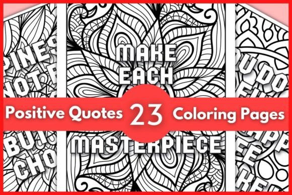 Download Positive Quotes Coloring Pages for Adult - Coloring Collection