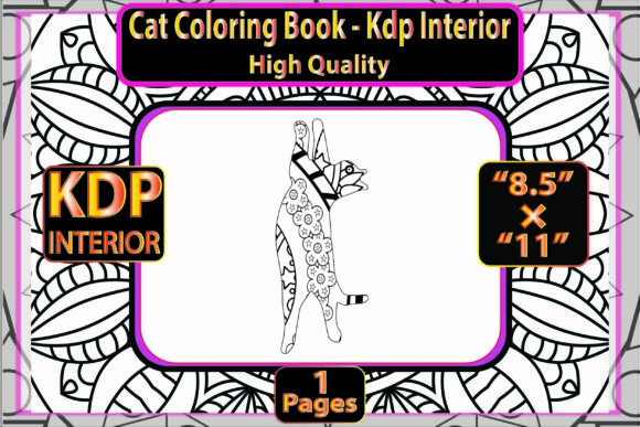 Download Cat Coloring Book - Kdp Interior - 19 - K Collection