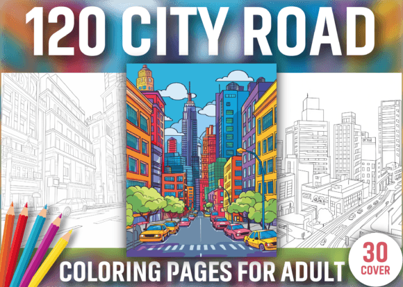 Download 100+ City Coloring Pages for Adults - Coloring Collection