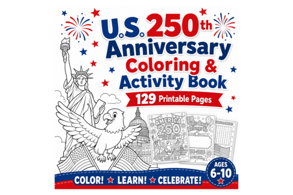 Download U.S. 250th Activity Book for Kids - K Collection