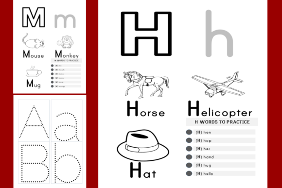 Download ALPHABET LEARNING &amp; TRACING WORKBOOK - K Collection