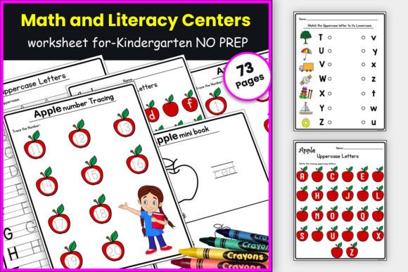 Download Fall Math &amp; Literacy Pack - Kindergarten - K Collection