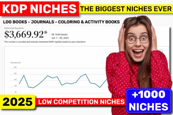 Download +1000 KDP NICHES LOW COMPETITIVE NICHES - K Collection