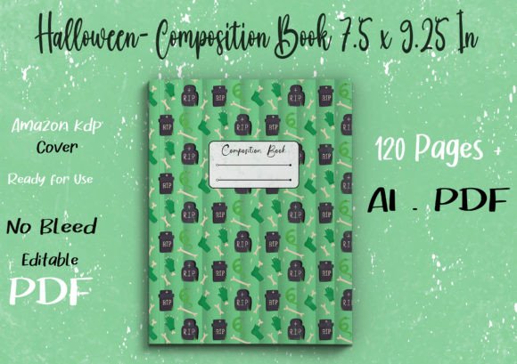 Download KDP Halloween Composition Book - K Collection