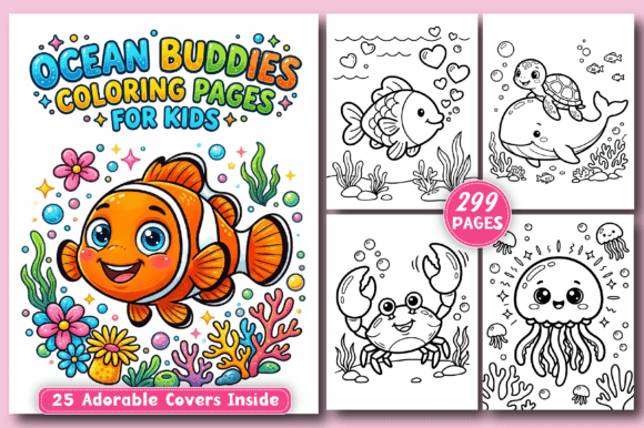 Download Ocean Buddies Coloring Pages for Kids - K Collection