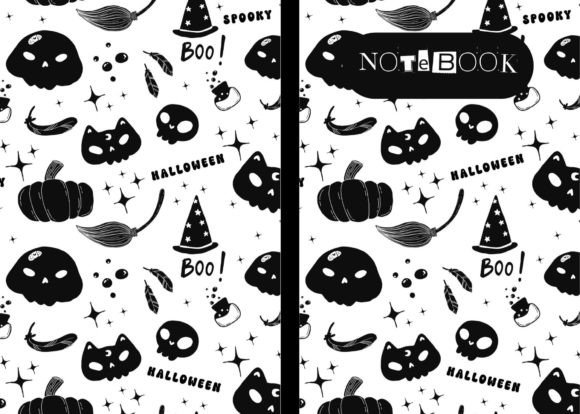 Download Amazon KDP Halloween Notebook Cover - K Collection
