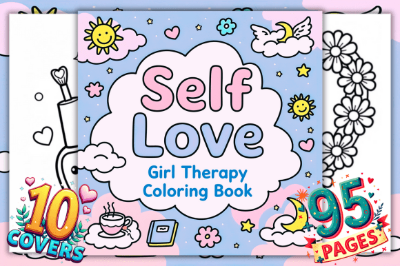 Download Self Love Girl Therapy Coloring Pages - Coloring Collection