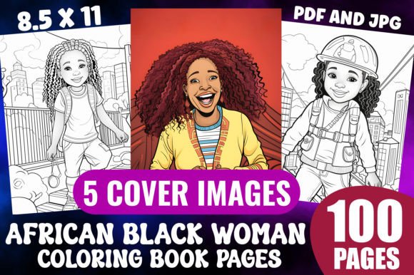 Download 100 African Black Woman Coloring Pages - K Collection