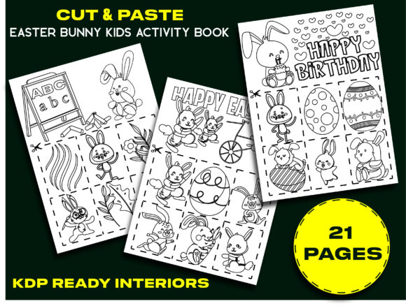 Download Easter Cut and Paste Kids Activity Book - K Collection