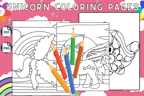 Download Unicorn Coloring Book for Adults - K Collection