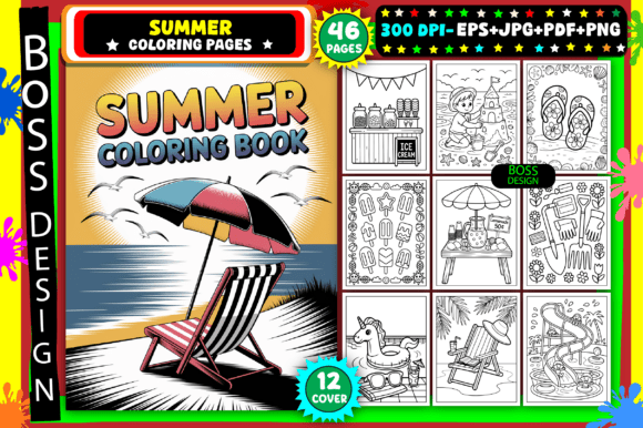 Download Summer Coloring Pages for Adults - Coloring Collection