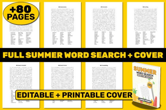 Download FULL SUMMER WORD SEARCH BOOK ADULTS - K Collection