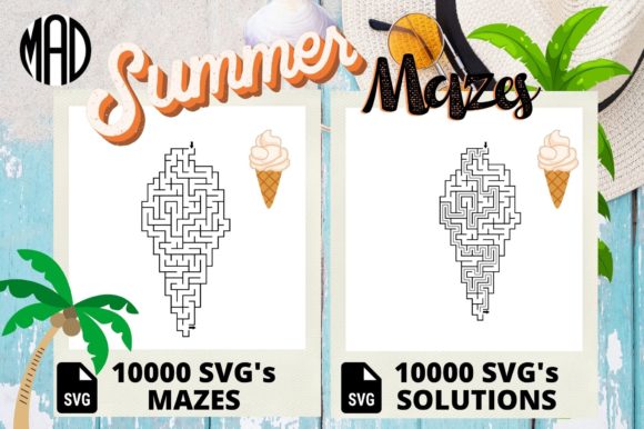 Download ICE CREAM SHAPED MAZES - KDP SUMMER - K Collection