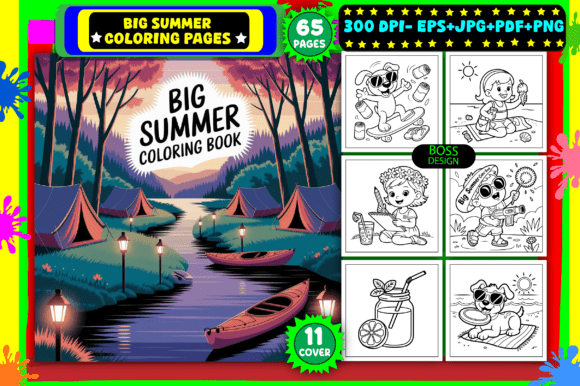 Download Big Summer Coloring Pages for Adults - Coloring Collection