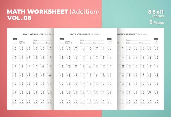 Download Math Worksheet | Addition - K Collection