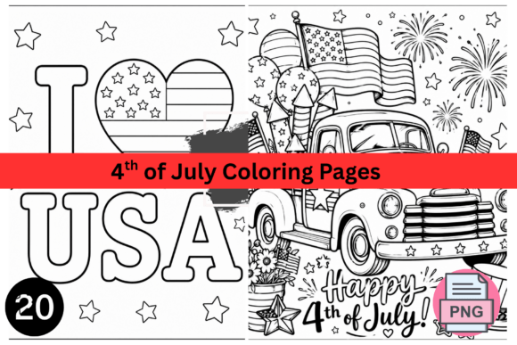 Download Children Coloring Pages 4th of July - Coloring Collection