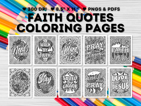 Download 20 Faith Quotes Coloring Pages - Coloring Collection