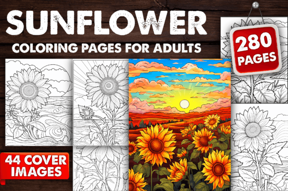Download 280 Sunflower Coloring Pages for Adults - Coloring Collection