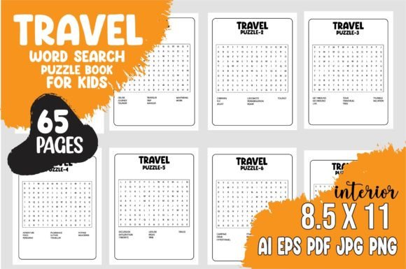 Download Travel Word Search for Kids - K Collection