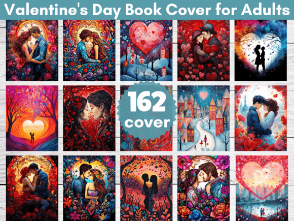 Download Valentine's Day Book Cover for Adults - K Collection