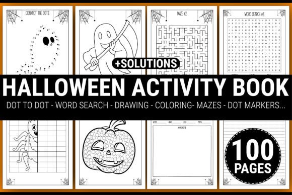 Download HALLOWEEN ACTIVITY BOOK for KIDS - K Collection