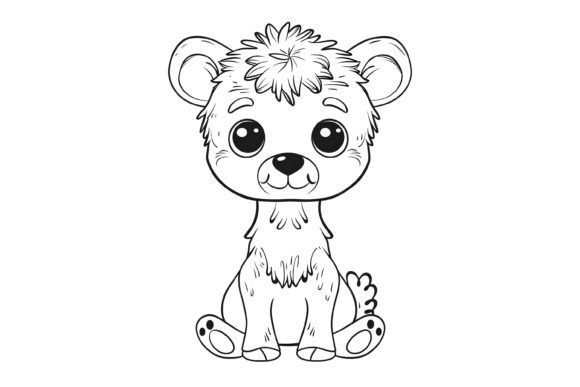 Download Cute Fuzzy Friends Animals Coloring Page - Coloring Collection