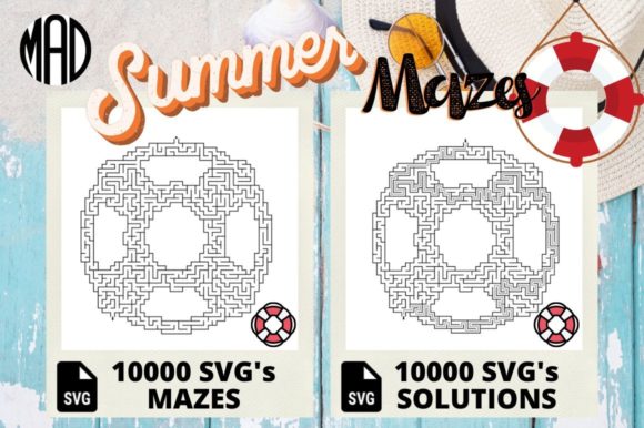 Download LIFE PRESERVER SHAPED MAZES - KDP SUMMER - K Collection