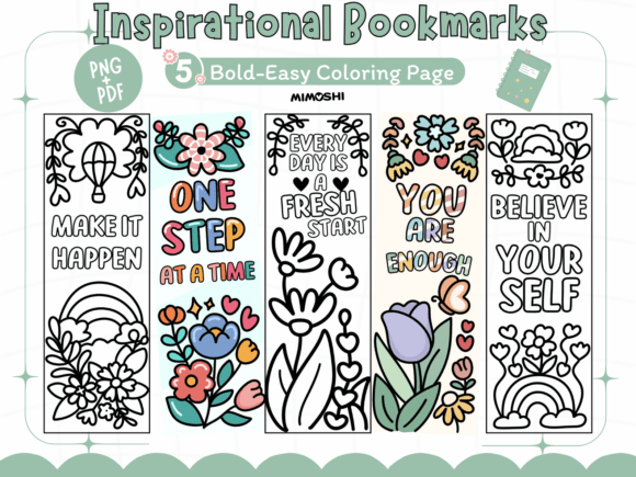 Download Inspirational Bookmarks Motivational - K Collection