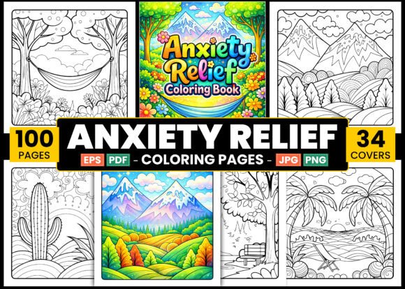 Download Anxiety Relief Coloring Pages for Adults - Coloring Collection