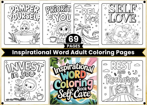 Download Inspirational Word Adult Coloring Pages - Coloring Collection