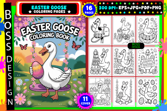 Download 🐣 Easter Goose Coloring Pages for Kids - K Collection