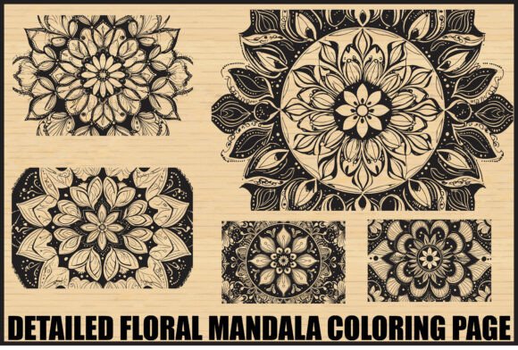 Download Intricate Mandala Coloring Pages Set - Coloring Collection