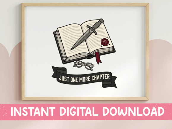 Download Just One More Chapter Dagger Book Design - K Collection