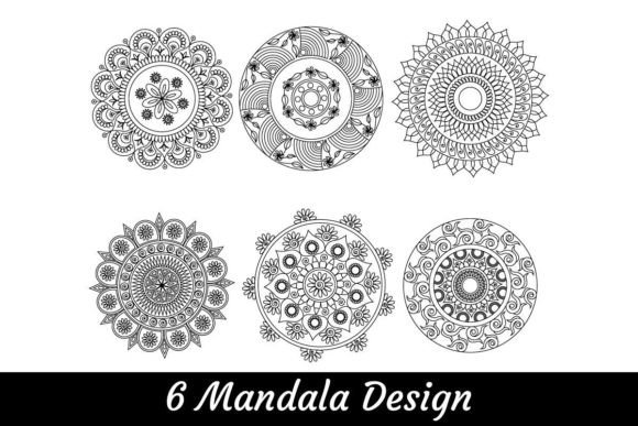 Download Mandala KDP Coloring Book Interior Pack - K Collection