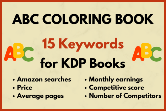 Download ABC Coloring Book KDP Keyword Research - K Collection
