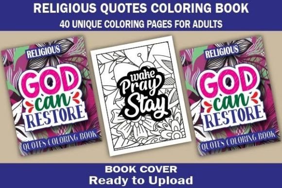 Download Religious Quotes Coloring Book Interior - K Collection