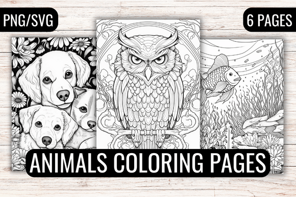 Download Detailed Animal Coloring Pages for Adult - Coloring Collection