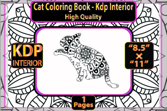 Download Cat Coloring Book - Kdp Interior - 16 - K Collection