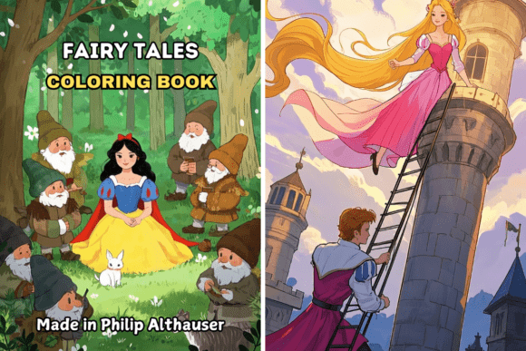 Download Coloring Book Fairy Tales Season 2 - K Collection