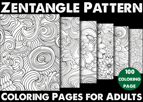 Download 100 Zentangle Pattern Coloring Pages - Coloring Collection
