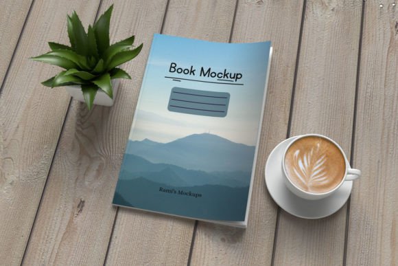 Download Kdp Book Cover Mockup PSD and JPG - K Collection