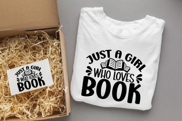 Download Just a Girl Who Loves Books /Book Design - K Collection