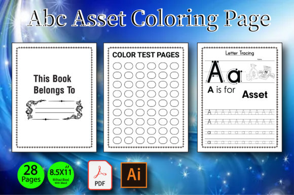 Download Alphabet Handwriting Coloring Workbook - K Collection