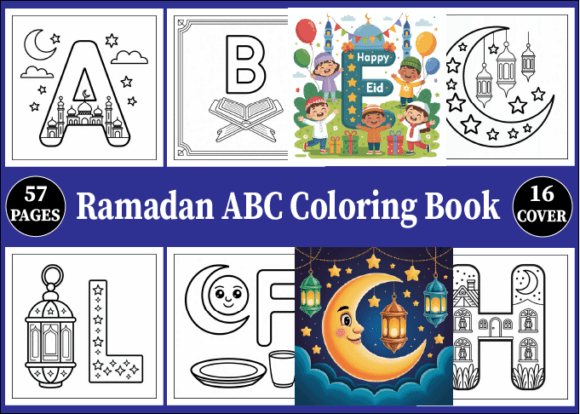 Download 57 Ramadan ABC Coloring Book Kids - K Collection