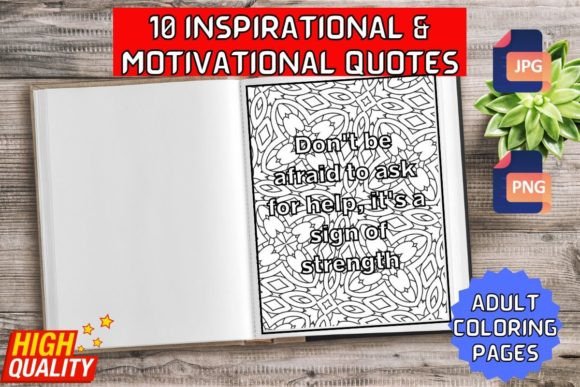 Download 10 Motivational Coloring Pages for Adult - Coloring Collection
