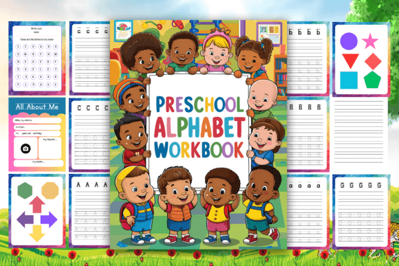 Download Preschool Alphabet Workbook - K Collection