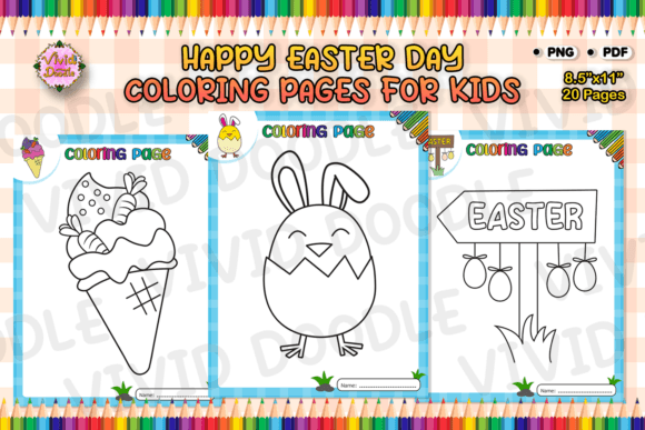 Download Easter Coloring Pages for Kids - K Collection