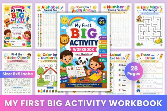 Download My First Big Activity Workbook - K Collection