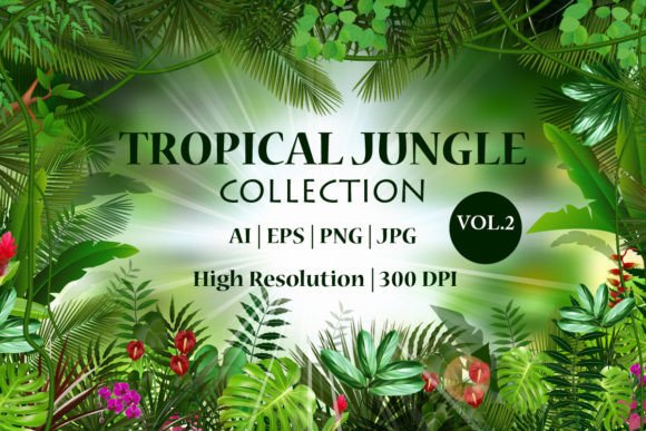 Download Tropical Jungle Background Vol.2 - K Collection